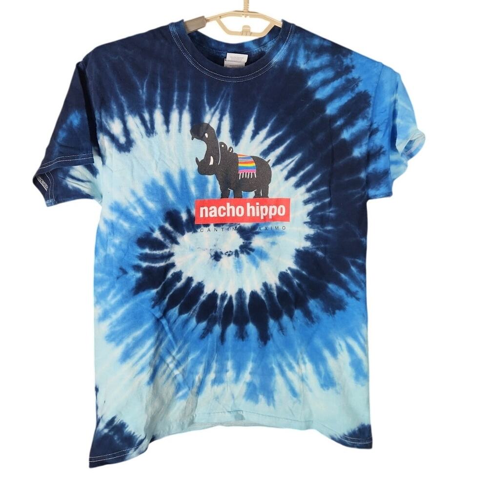 Nacho Hippo Tie Dye T women's medium
